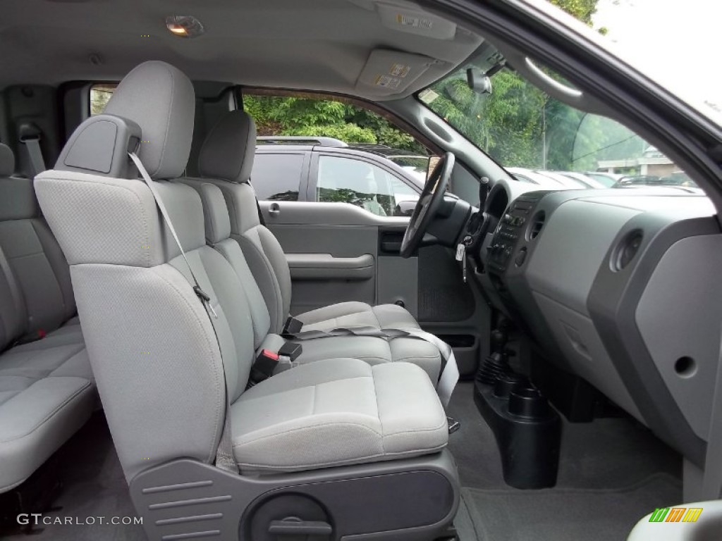 2006 F150 STX SuperCab 4x4 - Dark Shadow Grey Metallic / Medium Flint photo #16