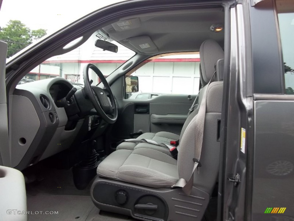 2006 F150 STX SuperCab 4x4 - Dark Shadow Grey Metallic / Medium Flint photo #18