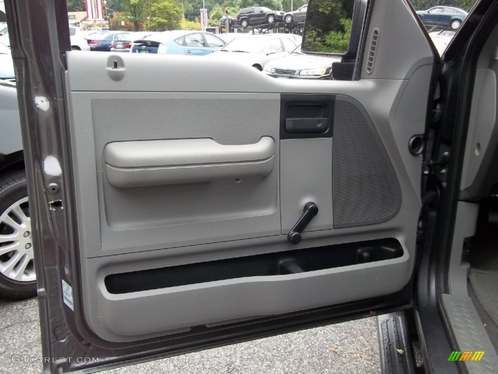 2006 F150 STX SuperCab 4x4 - Dark Shadow Grey Metallic / Medium Flint photo #19