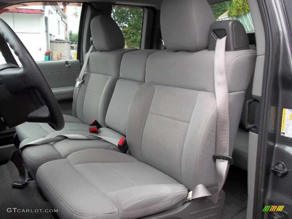 2006 F150 STX SuperCab 4x4 - Dark Shadow Grey Metallic / Medium Flint photo #20