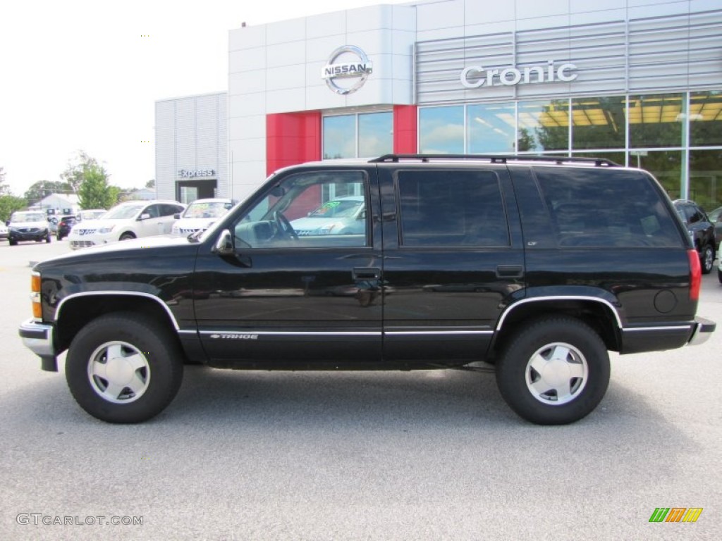 1999 Tahoe LT 4x4 - Onyx Black / Neutral photo #2