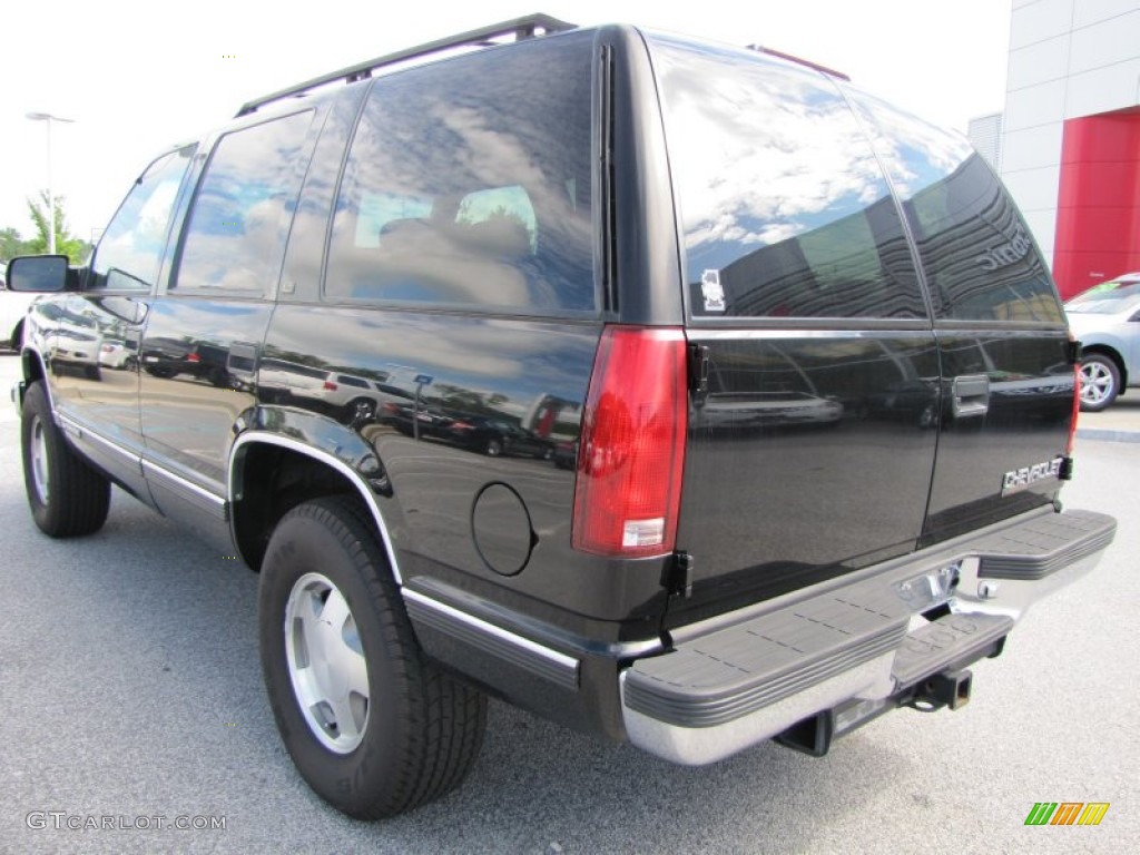 1999 Tahoe LT 4x4 - Onyx Black / Neutral photo #3