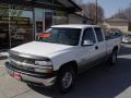 2002 Summit White Chevrolet Silverado 1500 LS Extended Cab 4x4  photo #3