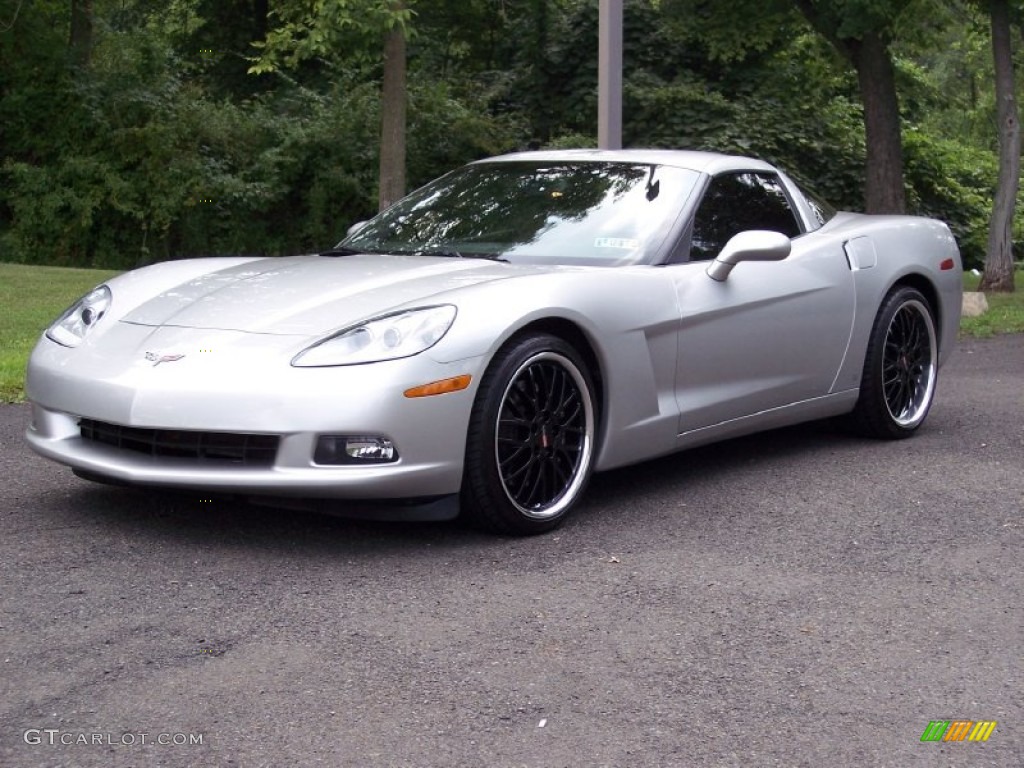 Machine Silver Metallic Chevrolet Corvette