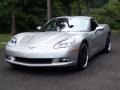 2006 Machine Silver Metallic Chevrolet Corvette Coupe  photo #2