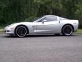 Machine Silver Metallic 2006 Chevrolet Corvette Coupe Exterior