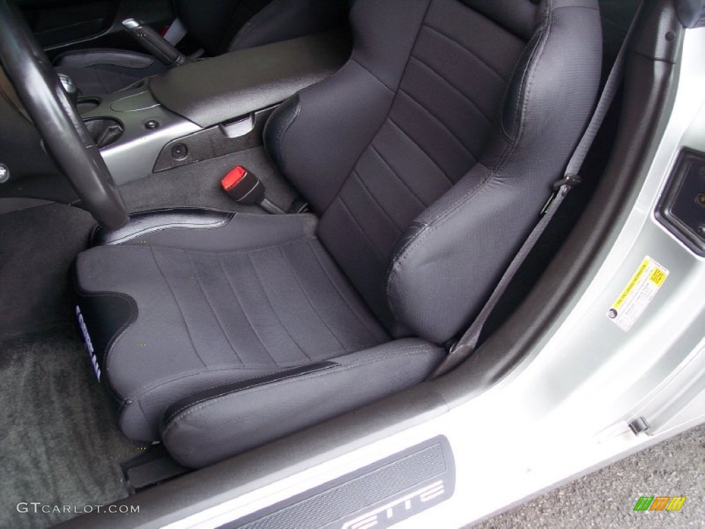 Ebony Black Interior 2006 Chevrolet Corvette Coupe Photo #52326714