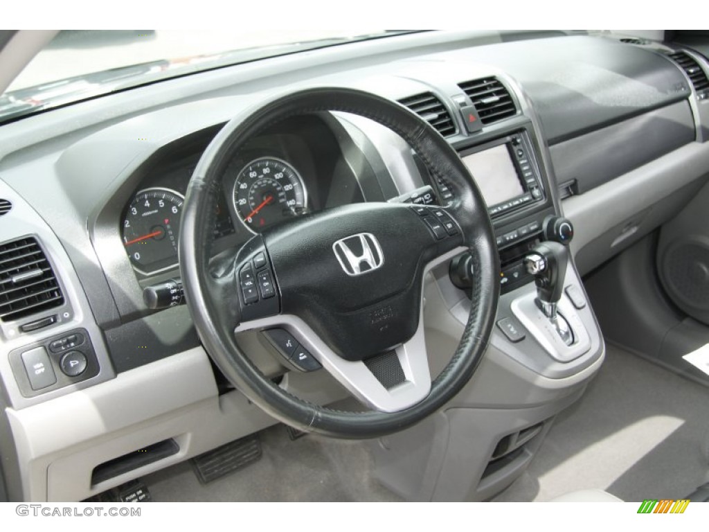 2008 CR-V EX-L 4WD - Royal Blue Pearl / Gray photo #12