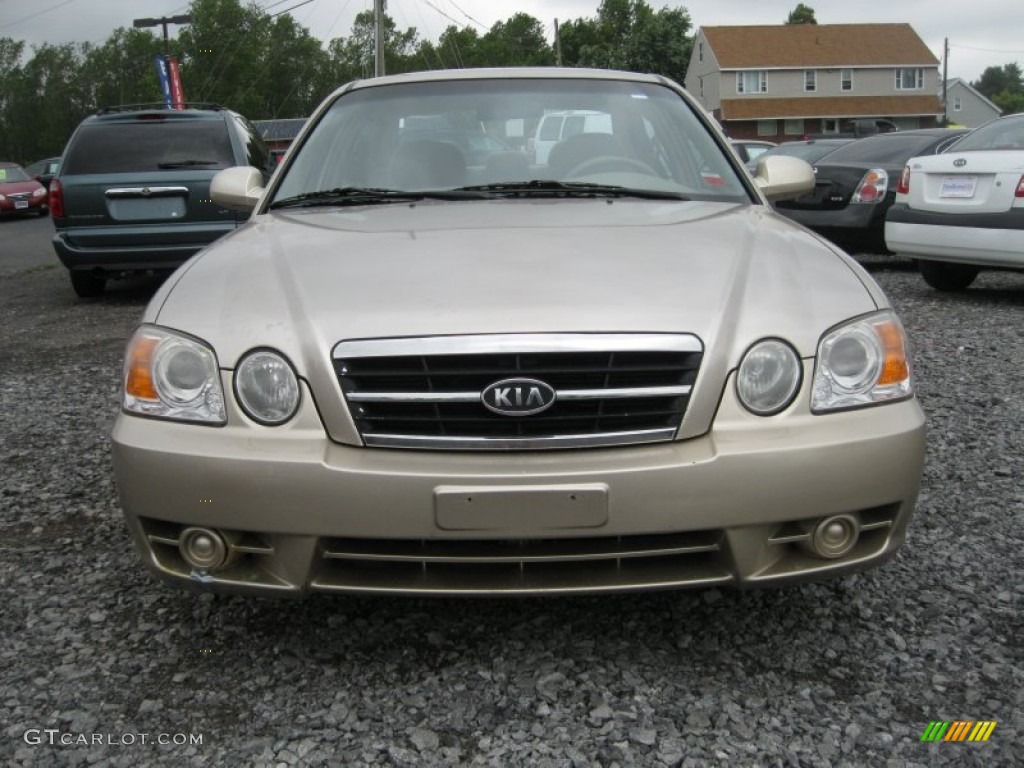 2004 Optima LX - Cream Gold / Beige photo #8