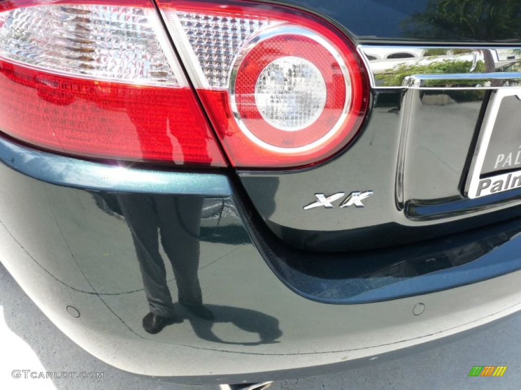 2009 XK XK8 Convertible - Botanical Green / Caramel photo #12