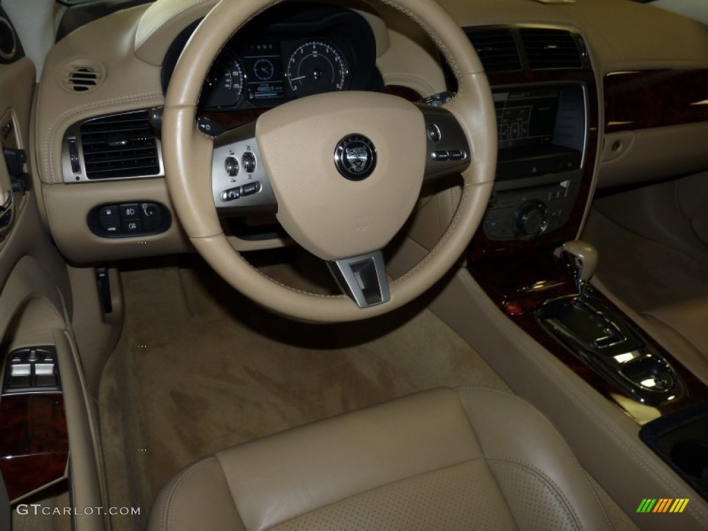 2009 XK XK8 Convertible - Botanical Green / Caramel photo #16