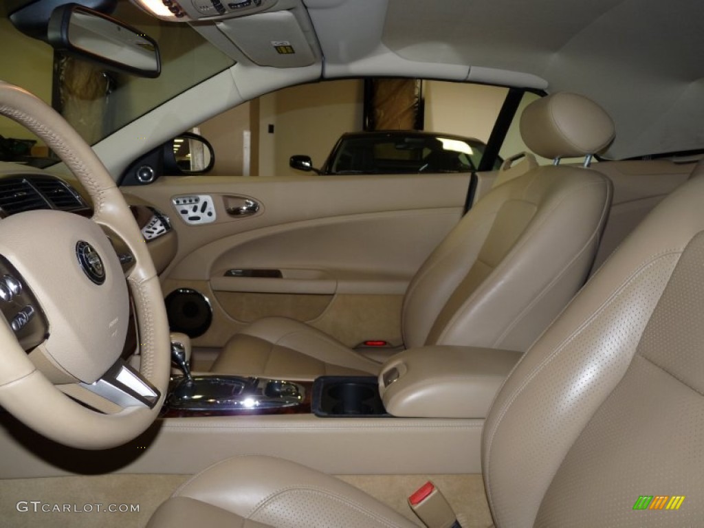 2009 XK XK8 Convertible - Botanical Green / Caramel photo #19