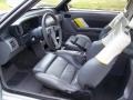 Saleen Grey/White/Yellow Interior Photo for 1989 Ford Mustang #52329150
