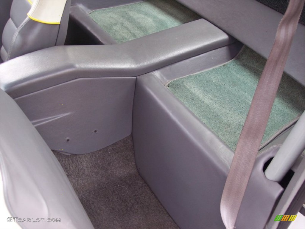 Saleen Grey/White/Yellow Interior 1989 Ford Mustang Saleen SSC Fastback Photo #52329207
