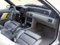 Saleen Grey/White/Yellow 1989 Ford Mustang Saleen SSC Fastback Dashboard