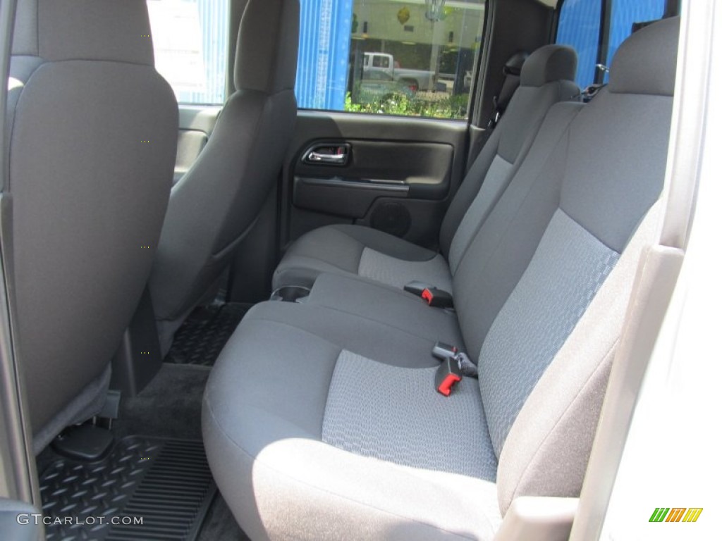 Ebony Interior 2012 Chevrolet Colorado LT Crew Cab 4x4 Photo #52329657