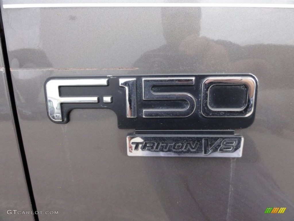 2002 F150 Lariat SuperCrew 4x4 - Dark Shadow Grey Metallic / Medium Graphite photo #36