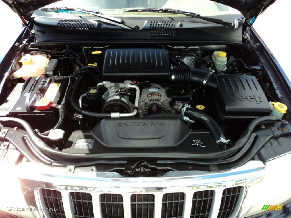 2004 Jeep Grand Cherokee Limited 4.7 Liter SOHC 16V V8 Engine Photo #52331169