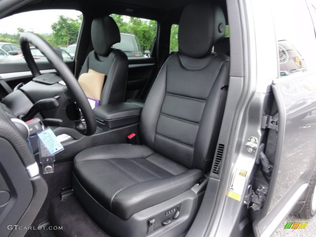 Black Interior 2008 Porsche Cayenne S Photo #52331184
