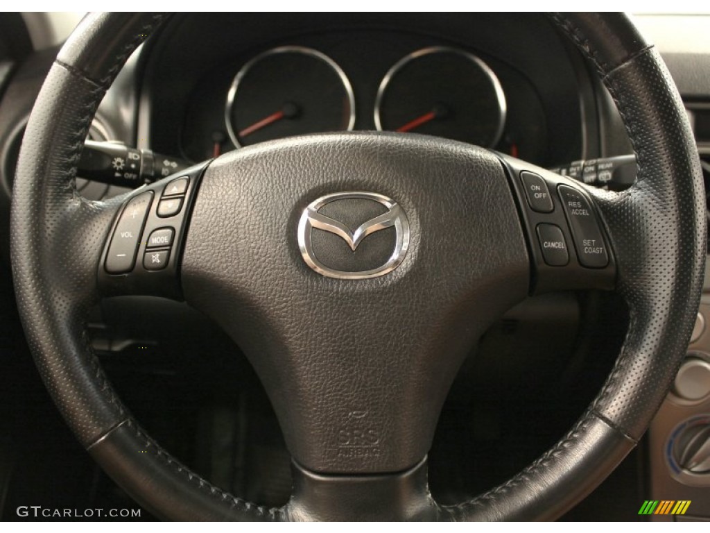 2005 Mazda MAZDA6 i Sport Hatchback Steering Wheel Photos