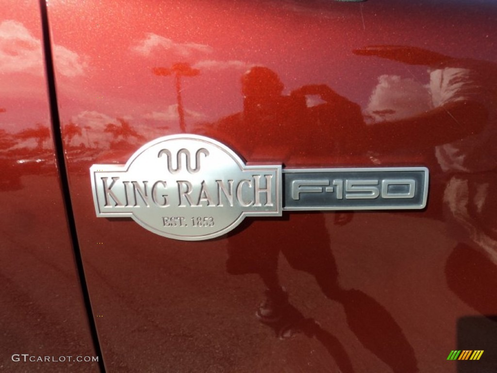 2007 F150 King Ranch SuperCrew - Dark Copper Metallic / Castano Brown Leather photo #35