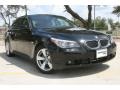 Jet Black - 5 Series 525i Sedan Photo No. 1