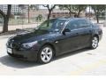 Jet Black - 5 Series 525i Sedan Photo No. 12