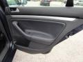 Anthracite Black 2006 Volkswagen Jetta TDI Sedan Door Panel