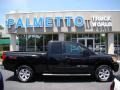 2008 Galaxy Black Nissan Titan SE King Cab 4x4  photo #1