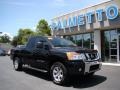 2008 Galaxy Black Nissan Titan SE King Cab 4x4  photo #2