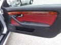 Red 2005 Audi A4 3.0 quattro Cabriolet Door Panel