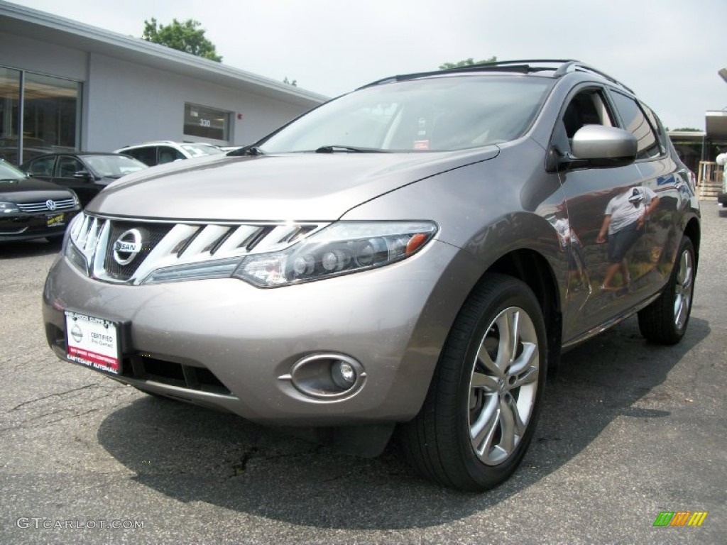 2009 Murano LE AWD - Platinum Graphite Metallic / Black photo #3