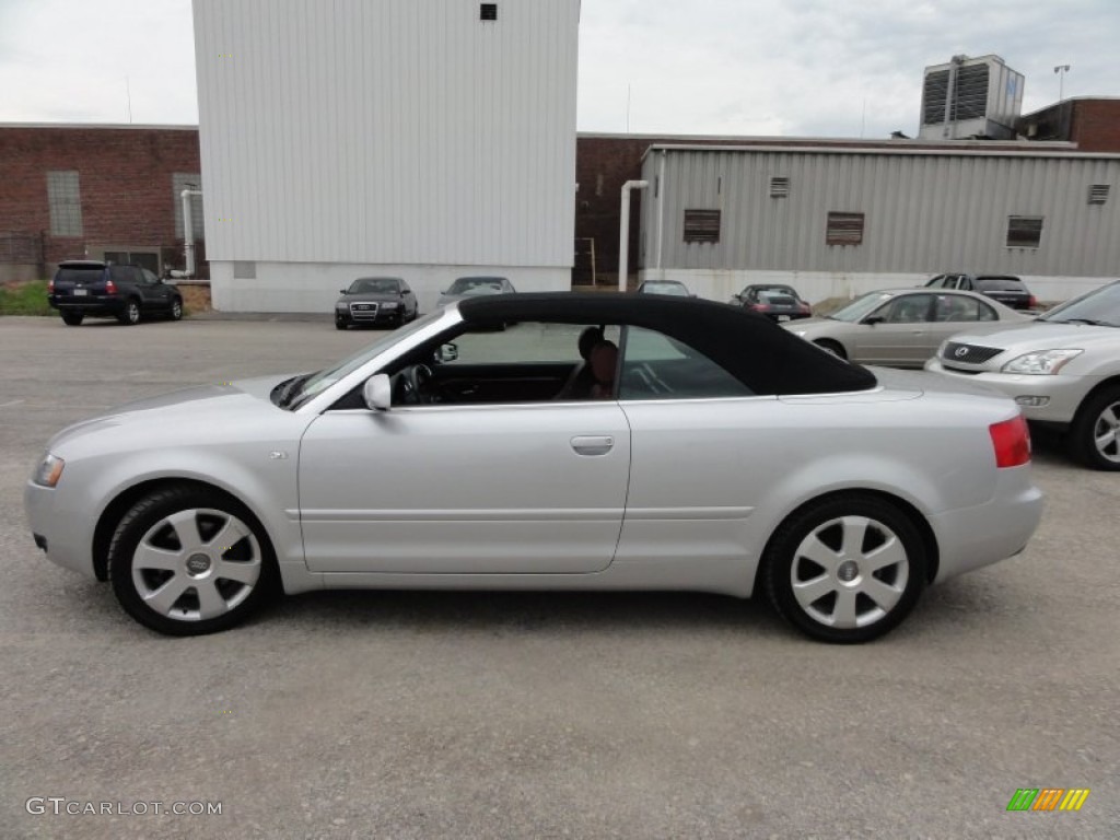 Light Silver Metallic 2005 Audi A4 3.0 quattro Cabriolet Exterior Photo #52333839