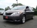2011 Predawn Gray Mica Toyota Sienna LE  photo #1