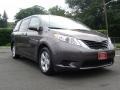 2011 Predawn Gray Mica Toyota Sienna LE  photo #3