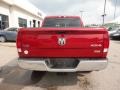 2009 Inferno Red Crystal Pearl Dodge Ram 1500 SLT Crew Cab 4x4  photo #7