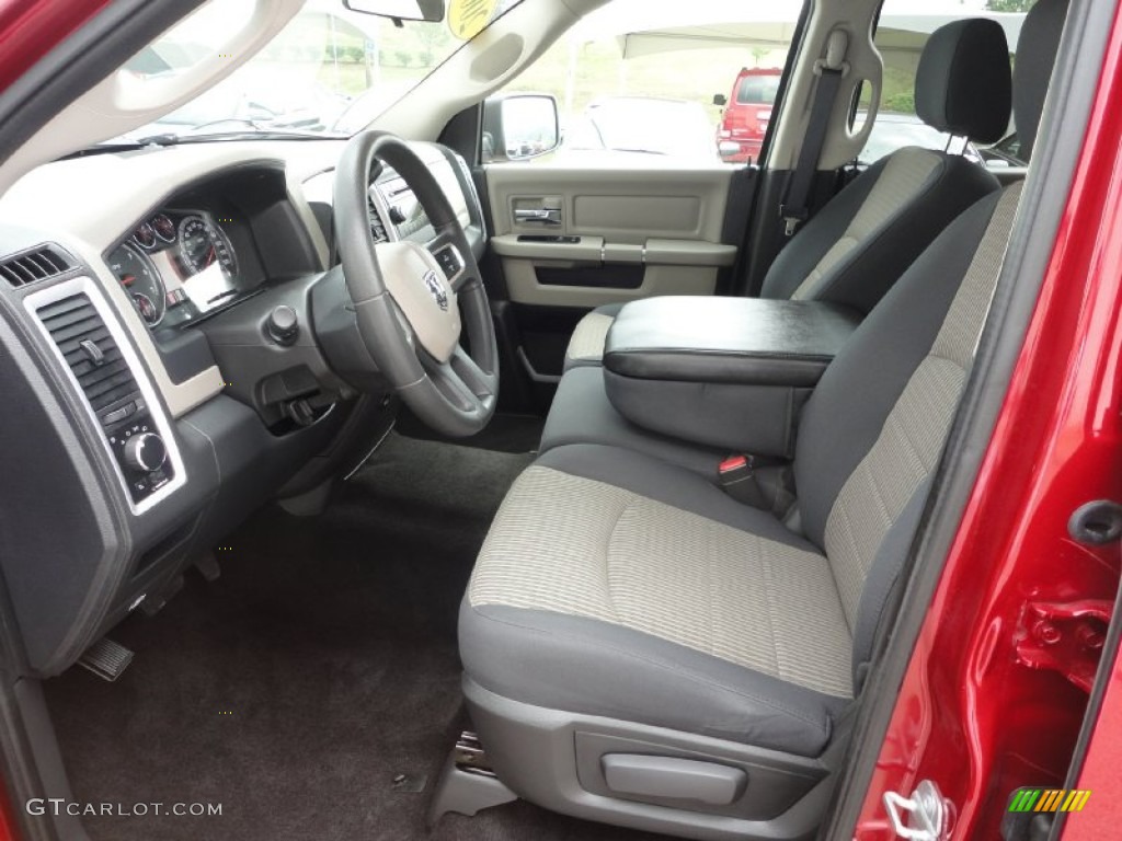 Dark Slate/Medium Graystone Interior 2009 Dodge Ram 1500 SLT Crew Cab 4x4 Photo #52334764