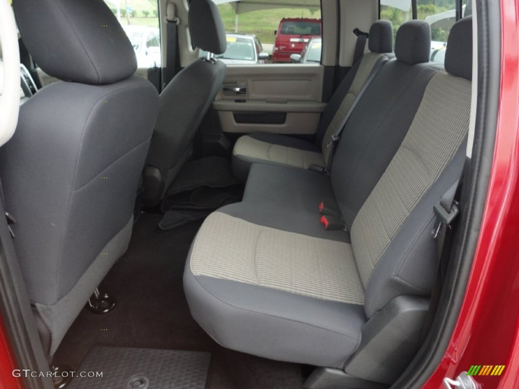 Dark Slate/Medium Graystone Interior 2009 Dodge Ram 1500 SLT Crew Cab 4x4 Photo #52334826