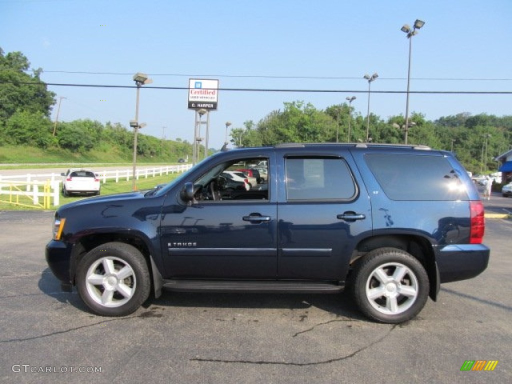 Dark Blue Metallic 2008 Chevrolet Tahoe LT 4x4 Exterior Photo #52335333