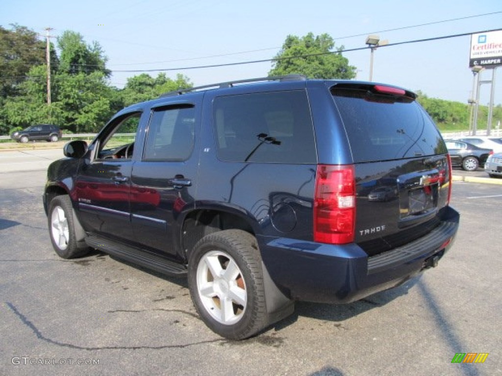 Dark Blue Metallic 2008 Chevrolet Tahoe LT 4x4 Exterior Photo #52335351