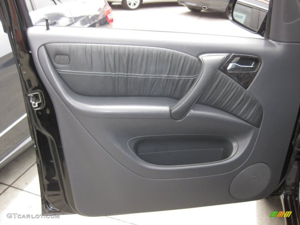 2003 ML 350 4Matic - Black / Charcoal photo #9