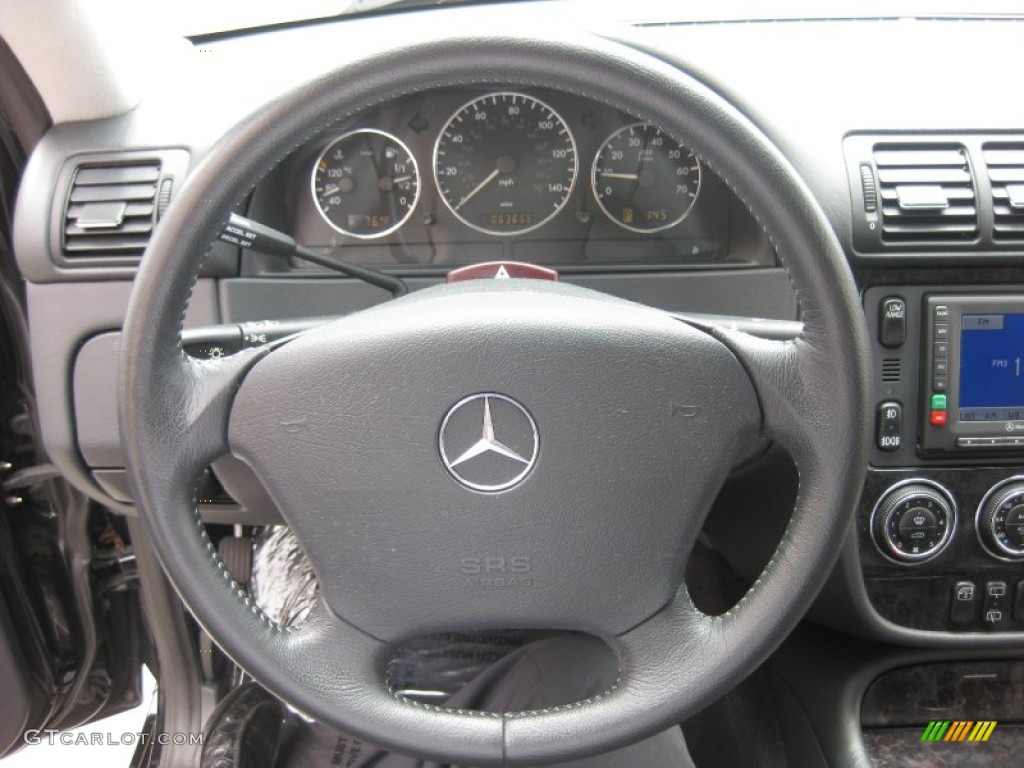 2003 ML 350 4Matic - Black / Charcoal photo #16