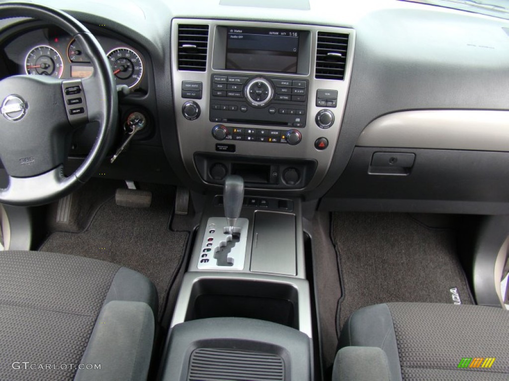 2008 Nissan Armada SE Charcoal Dashboard Photo #52336002