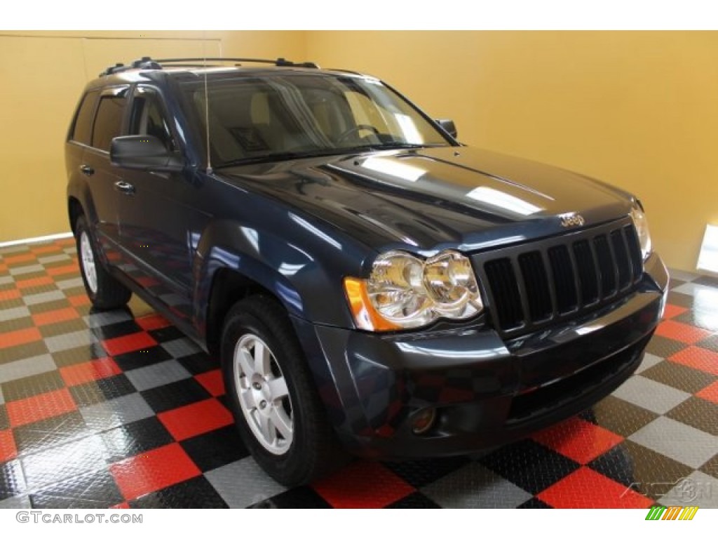 2008 Grand Cherokee Laredo 4x4 - Modern Blue Pearl / Dark Slate Gray photo #1