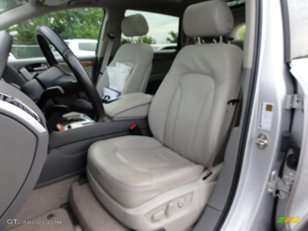 Limestone Grey Interior 2007 Audi Q7 3.6 Premium quattro Photo #52336935