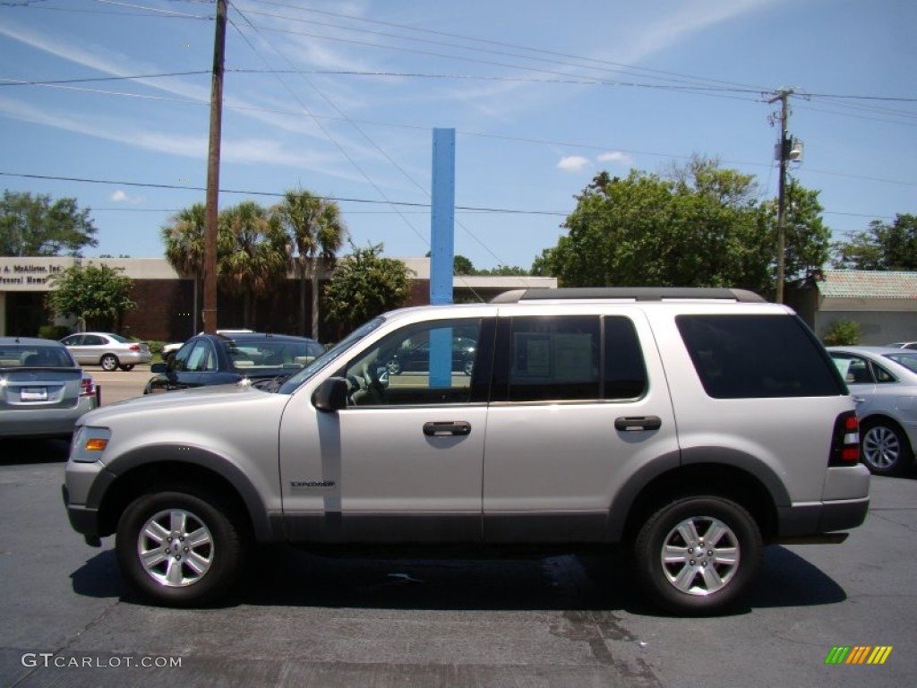 2006 Explorer XLT - Silver Birch Metallic / Stone photo #5
