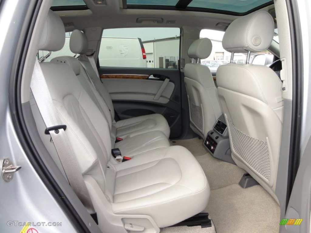 Limestone Grey Interior 2007 Audi Q7 3.6 Premium quattro Photo #52337022