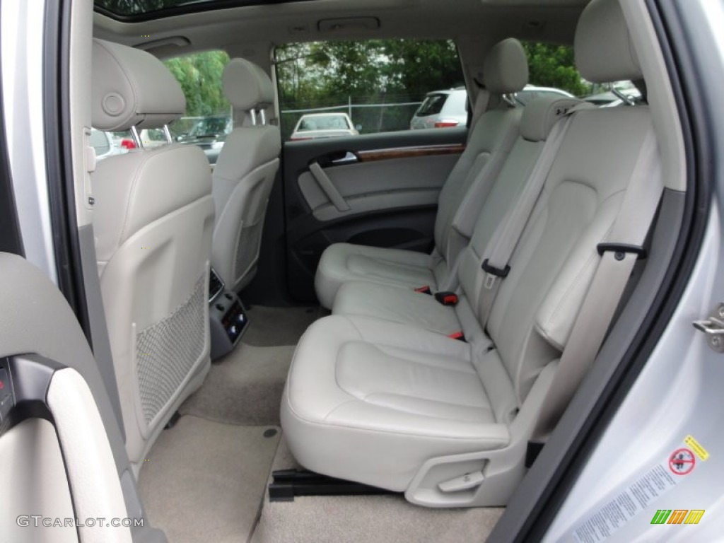 Limestone Grey Interior 2007 Audi Q7 3.6 Premium quattro Photo #52337037