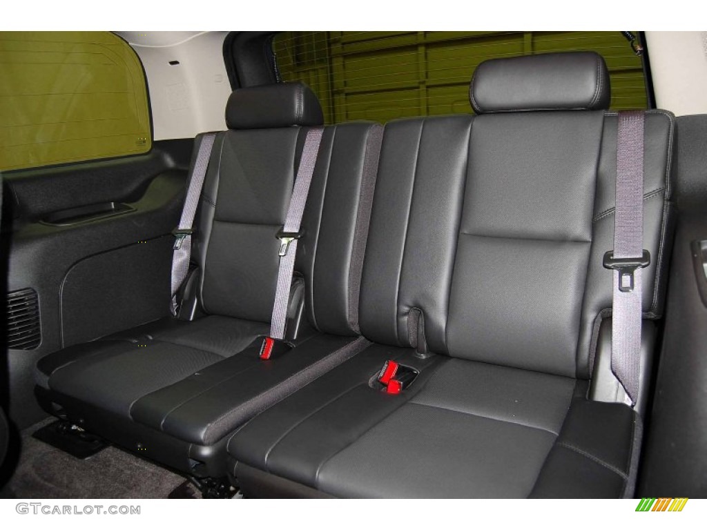 Ebony Interior 2009 Chevrolet Tahoe LTZ Photo #52337454