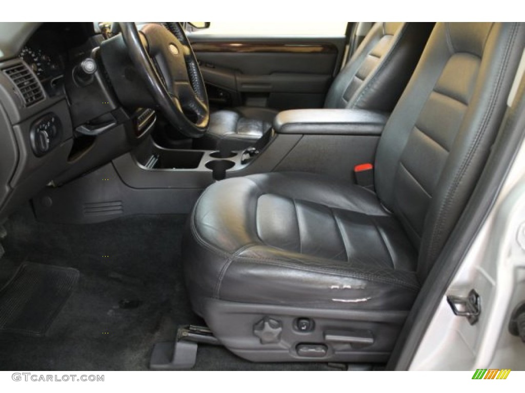 Midnight Grey Interior 2004 Ford Explorer Limited 4x4 Photo #52337763